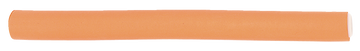 Skumspole - Kort - Orange 16 mm. 12 stk