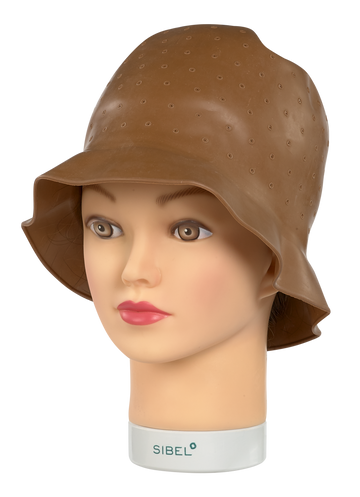 Lighting cap, Brown Rubber - Sibel