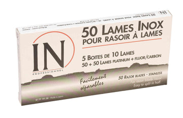 Tondeo, IN barberblade, Box m. 5x10 dobbeltblade