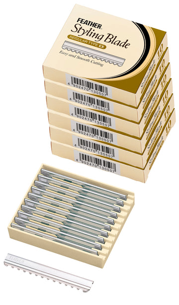 Razor Blade, Feather, Box m. 5x10 stk.