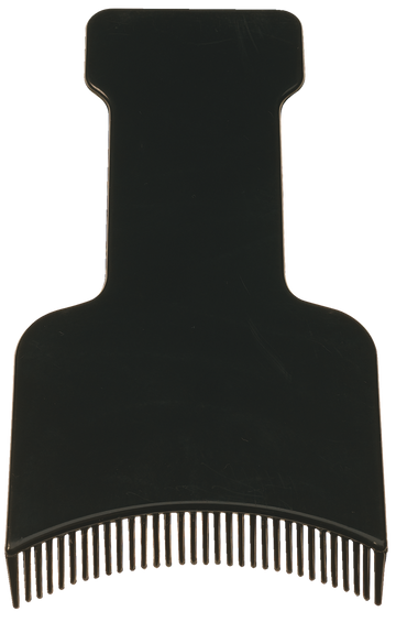Sinelco notched trowel - black
