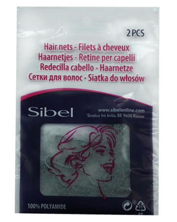 Hårnet, Grå - 12 stk. - Sibel