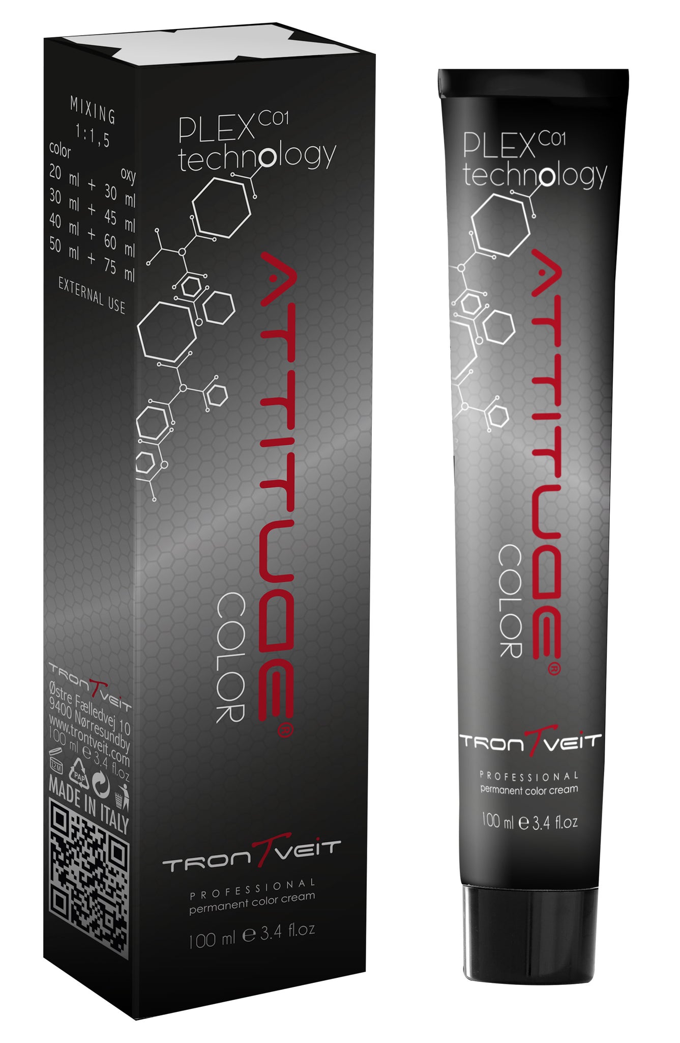 1,0 Natural Black - ATTITUDE Color