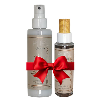 PURE Miracle Leave-in Treatment + PURE Miracle Oil julekampagne