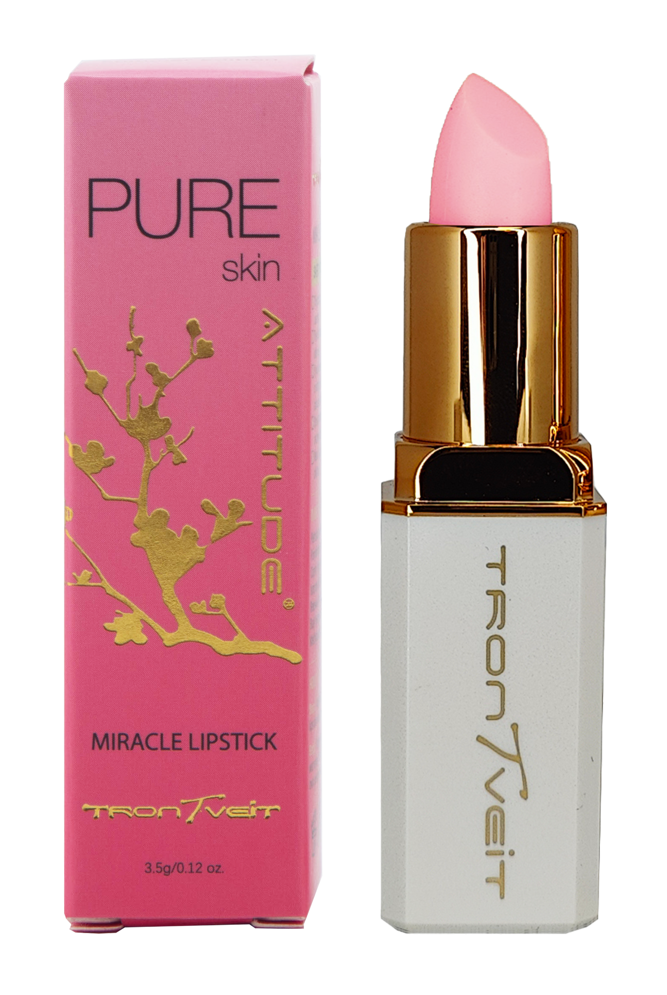 PURE Skin ATTITUDE - Miracle Lipstick Pink, Summer Edition