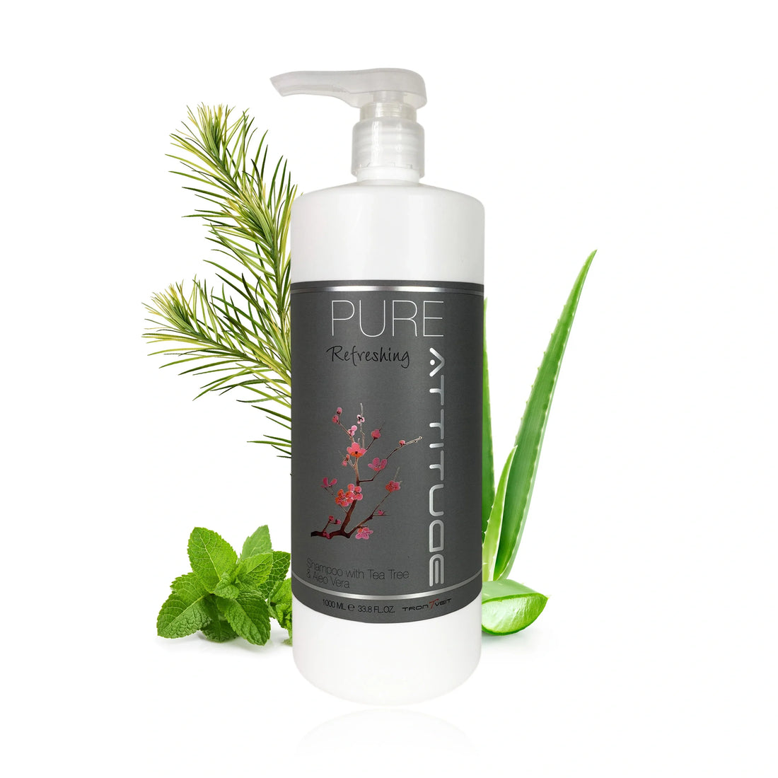 Refreshing Shampoo, 1000 ml. - PURE ATTITUDE