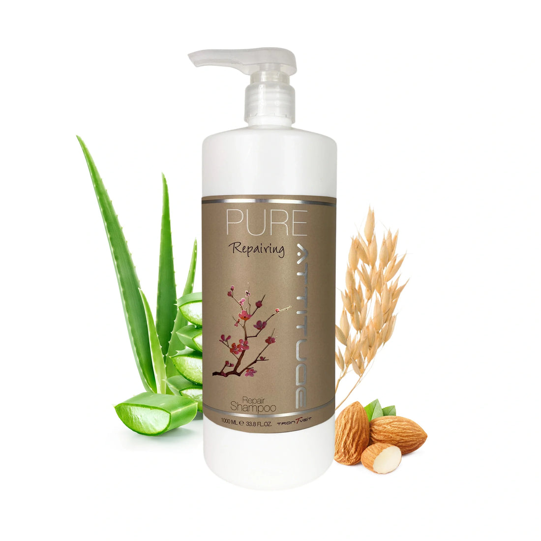 Repairing Shampoo, 1000 ml. - PURE ATTITUDE