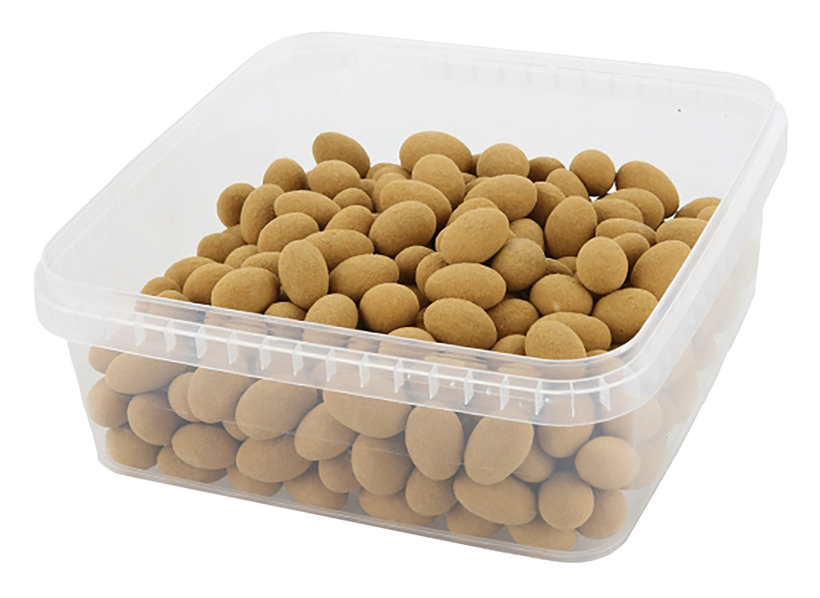 Licorice almonds, 1250g - Aalborg Chocolate 