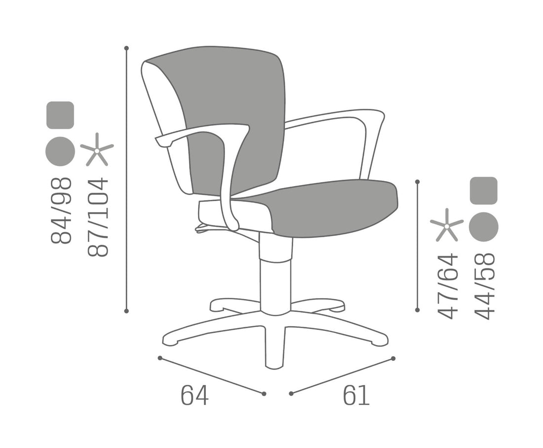 Maya - Hairdressing chair - Salon Ambience