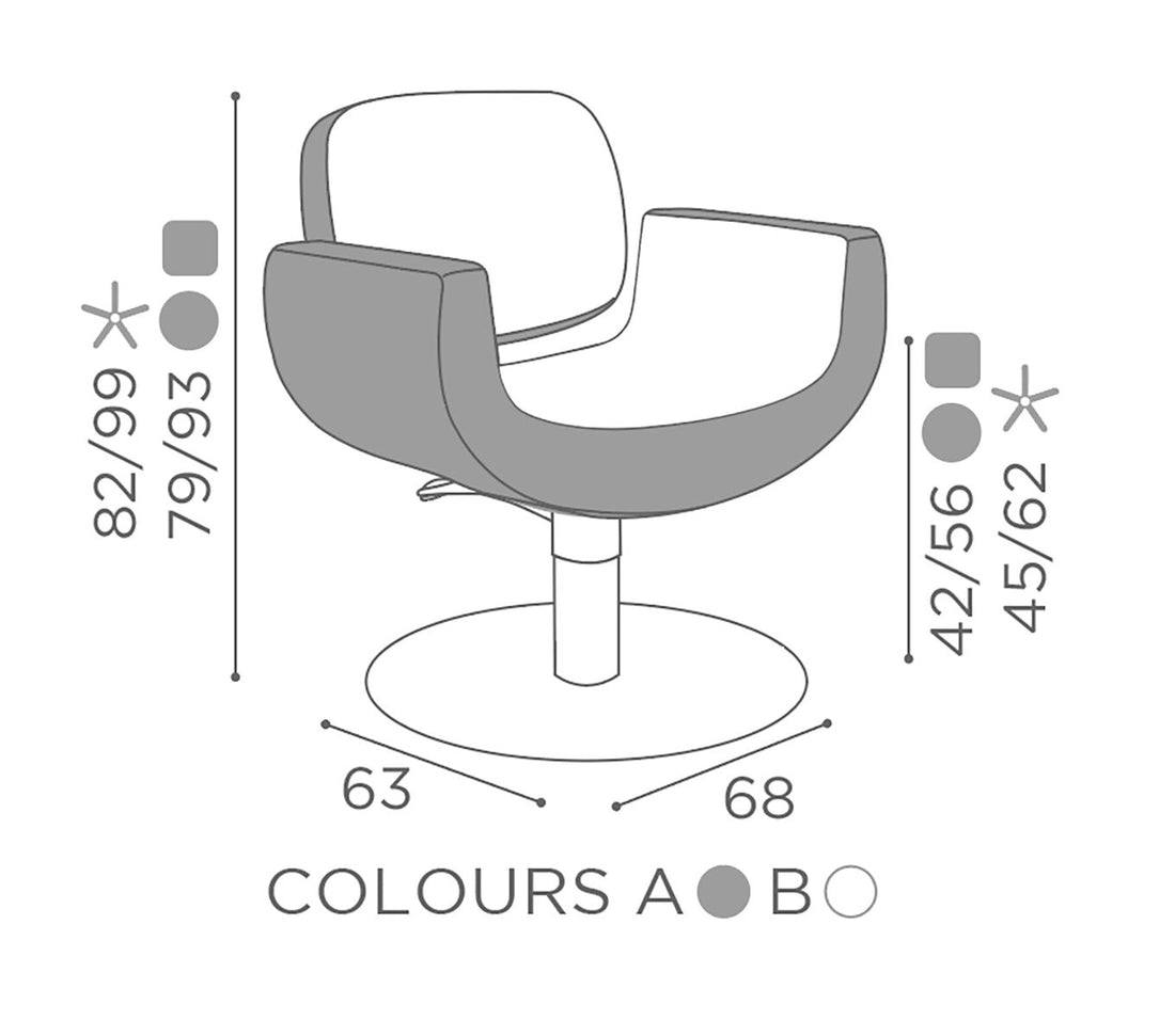 Naomi - Hairdressing chair - Salon Ambience 