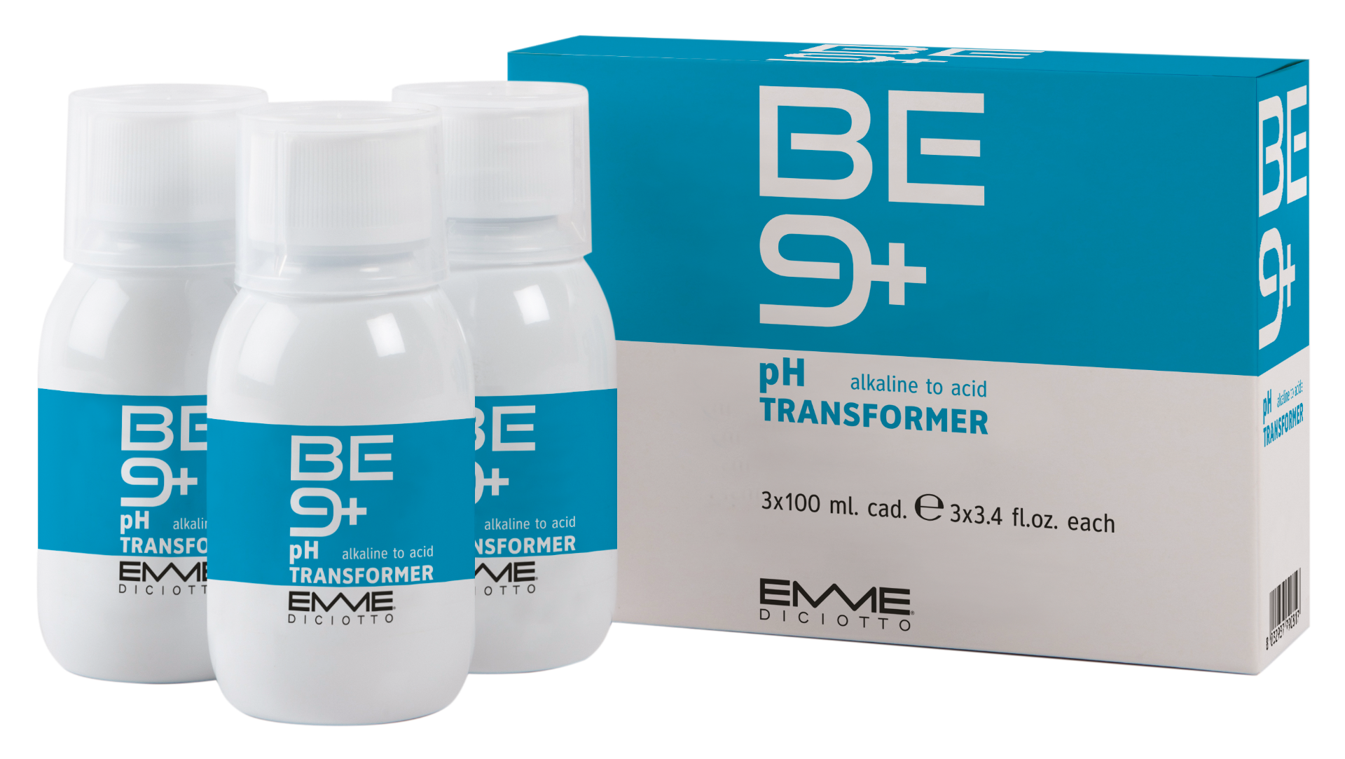 EMME - BE9+ pH Transformer 3x 100ml.