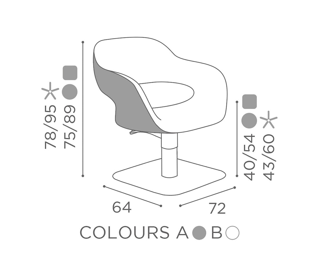 Vanessa - Hairdressing chair - Salon Ambience 